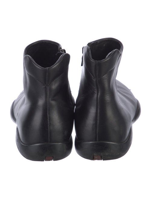 Prada Sport Leather Chelsea Boots