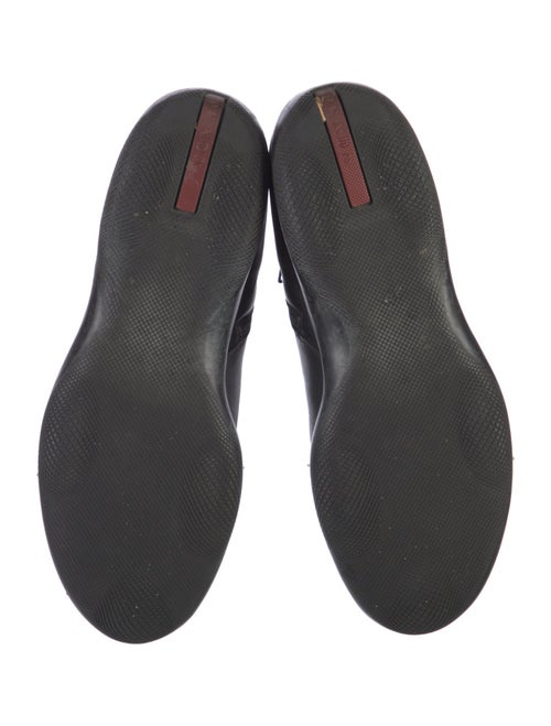 Prada Sport Leather Chelsea Boots