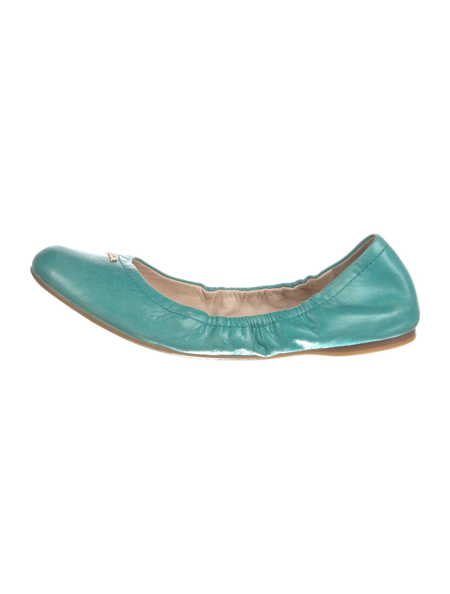 Prada Sport Leather Ballet Flats