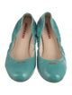 Prada Sport Leather Ballet Flats