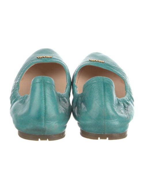 Prada Sport Leather Ballet Flats