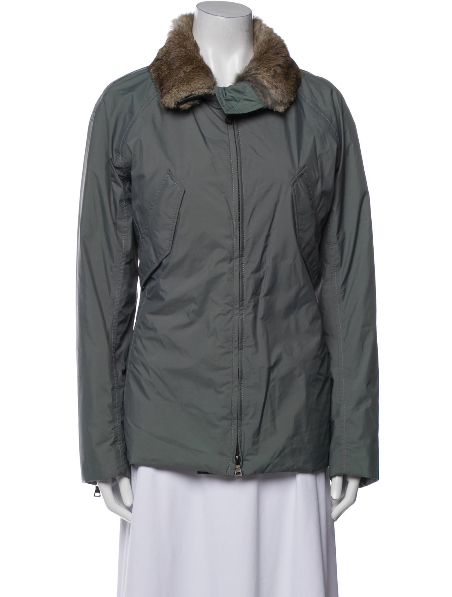 Prada Sport Vintage 2000's Fur Jacket