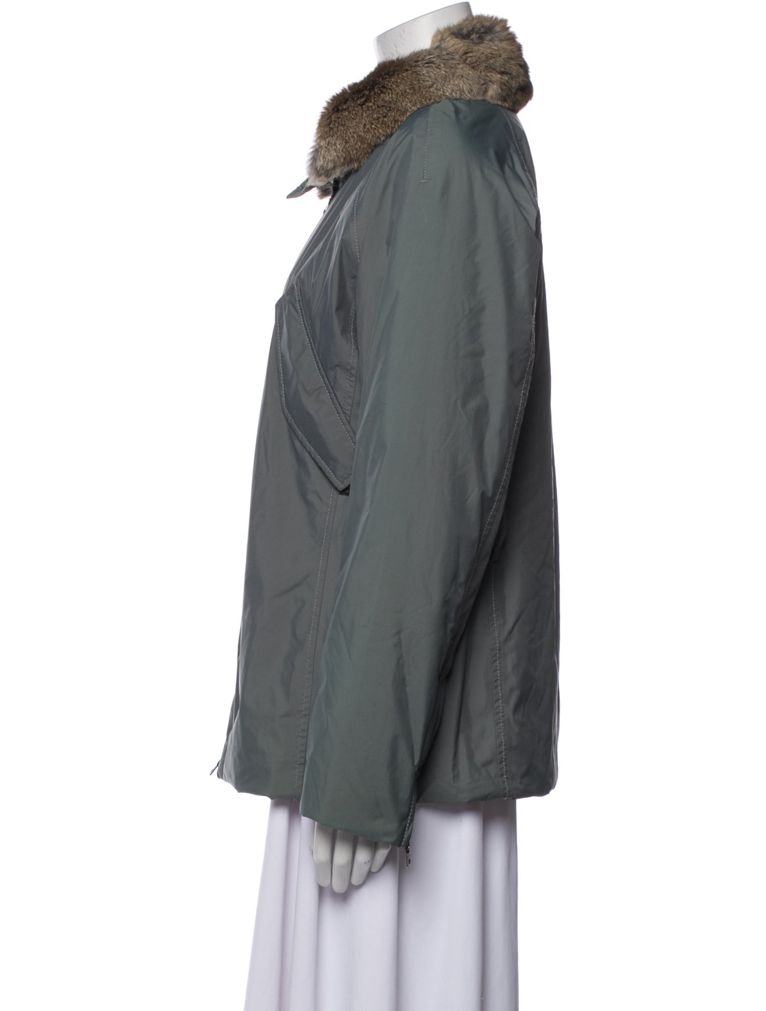 Prada Sport Vintage 2000's Fur Jacket