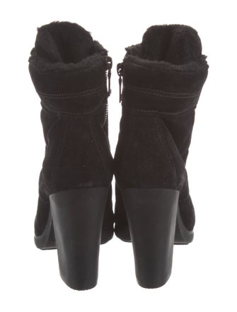 Prada Sport Suede Lace-Up Boots