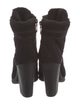 Prada Sport Suede Lace-Up Boots