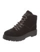 Prada Sport Velvet Combat Boots