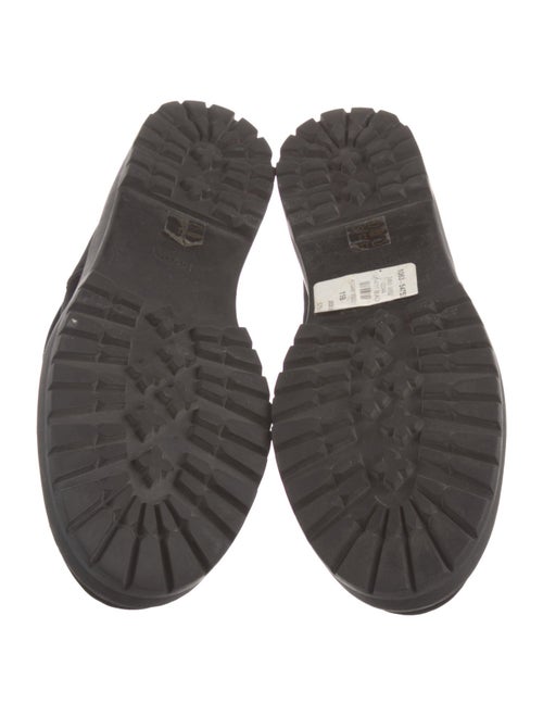 Prada Sport Velvet Combat Boots