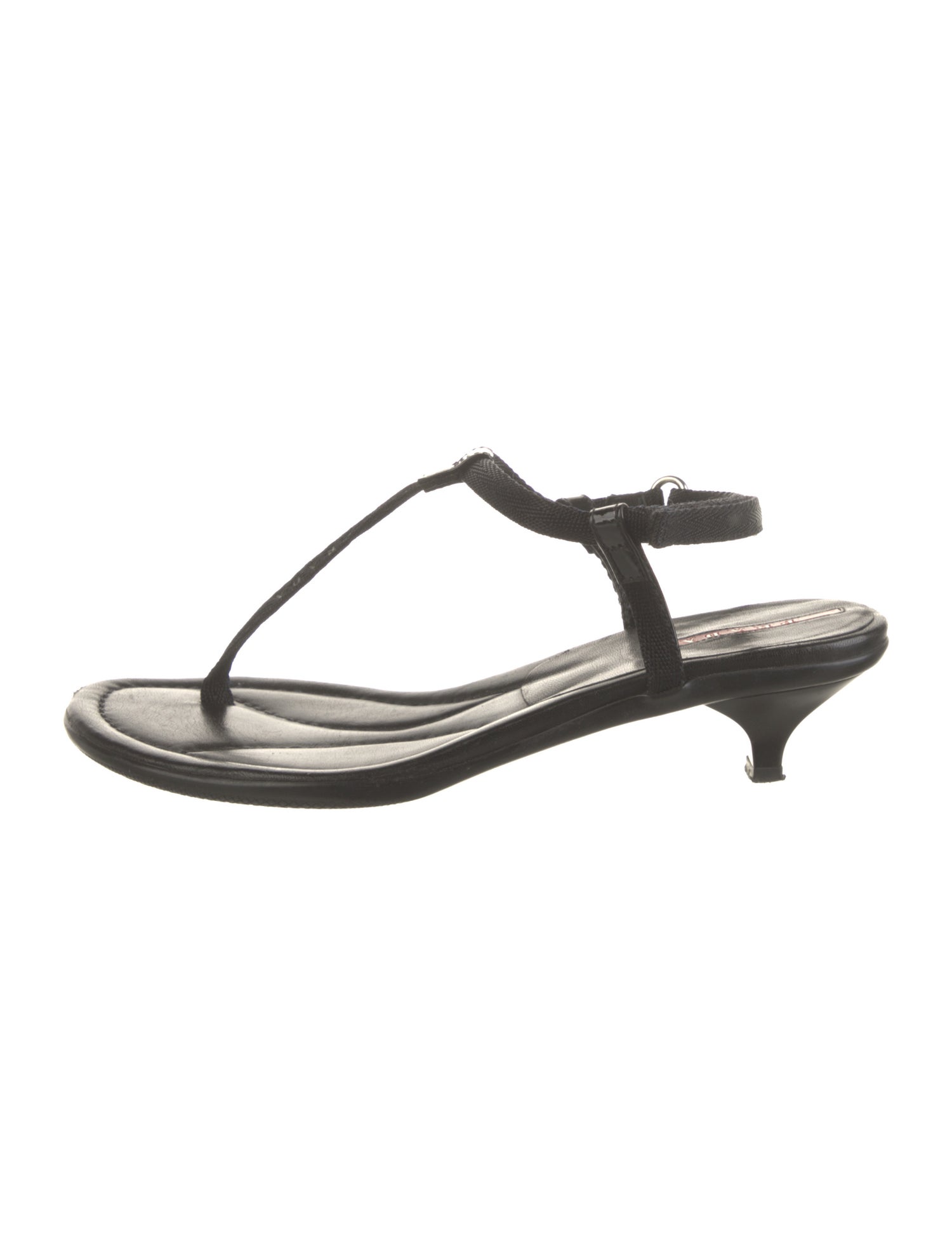 Prada Sport T-Strap Sandals