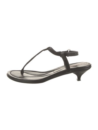 Prada Sport T-Strap Sandals