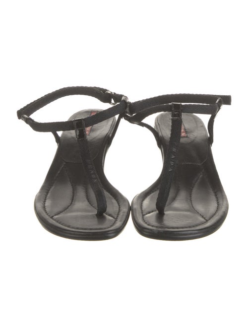 Prada Sport T-Strap Sandals
