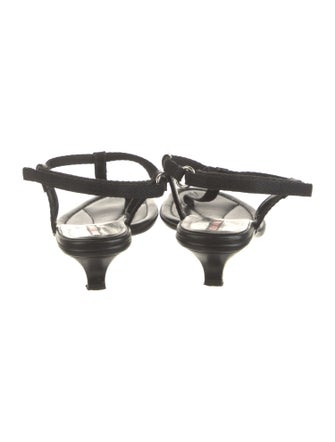 Prada Sport T-Strap Sandals