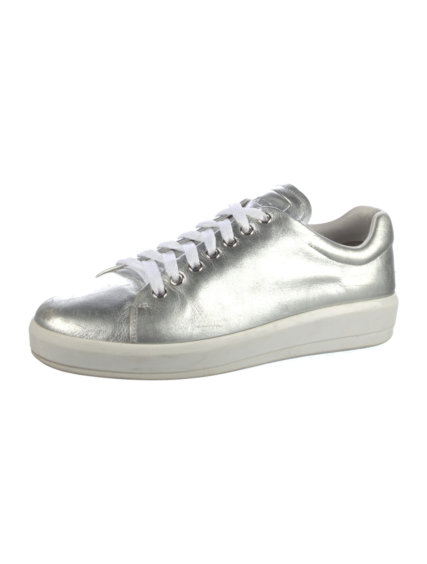 Prada Sport Leather Sneakers
