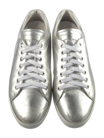 Prada Sport Leather Sneakers
