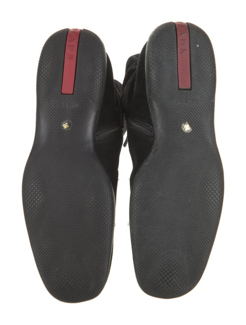 Prada Sport Suede Riding Boots