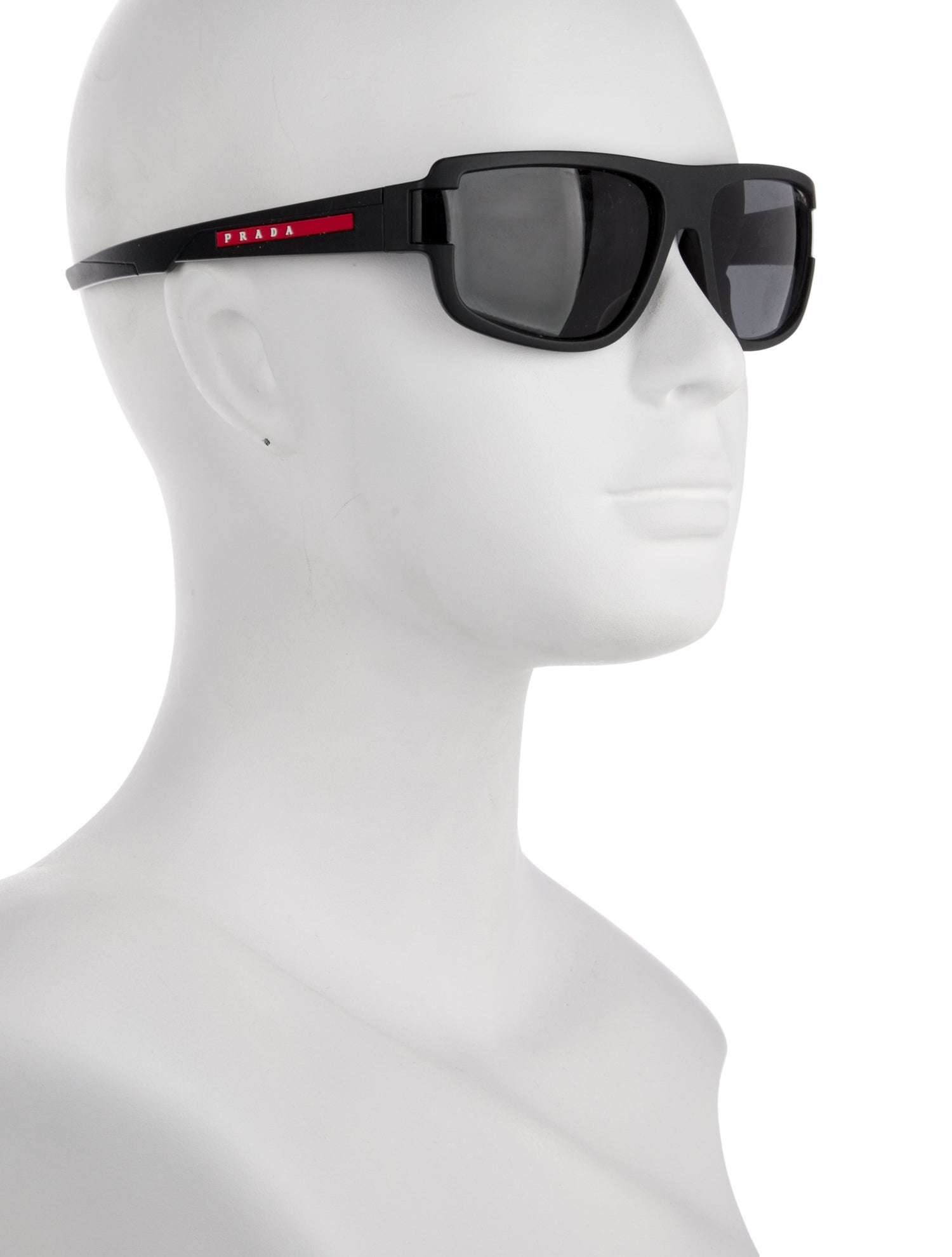 Prada Linea Rossa Square Sunglasses