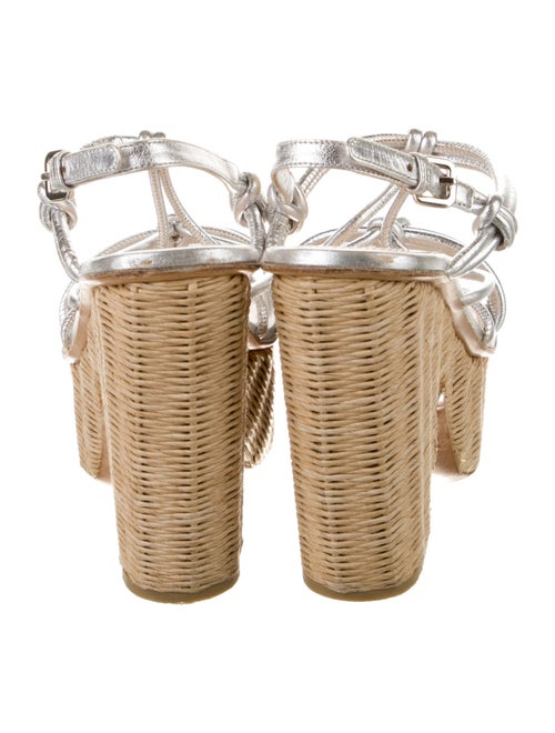 Prada Sport Leather Sandals