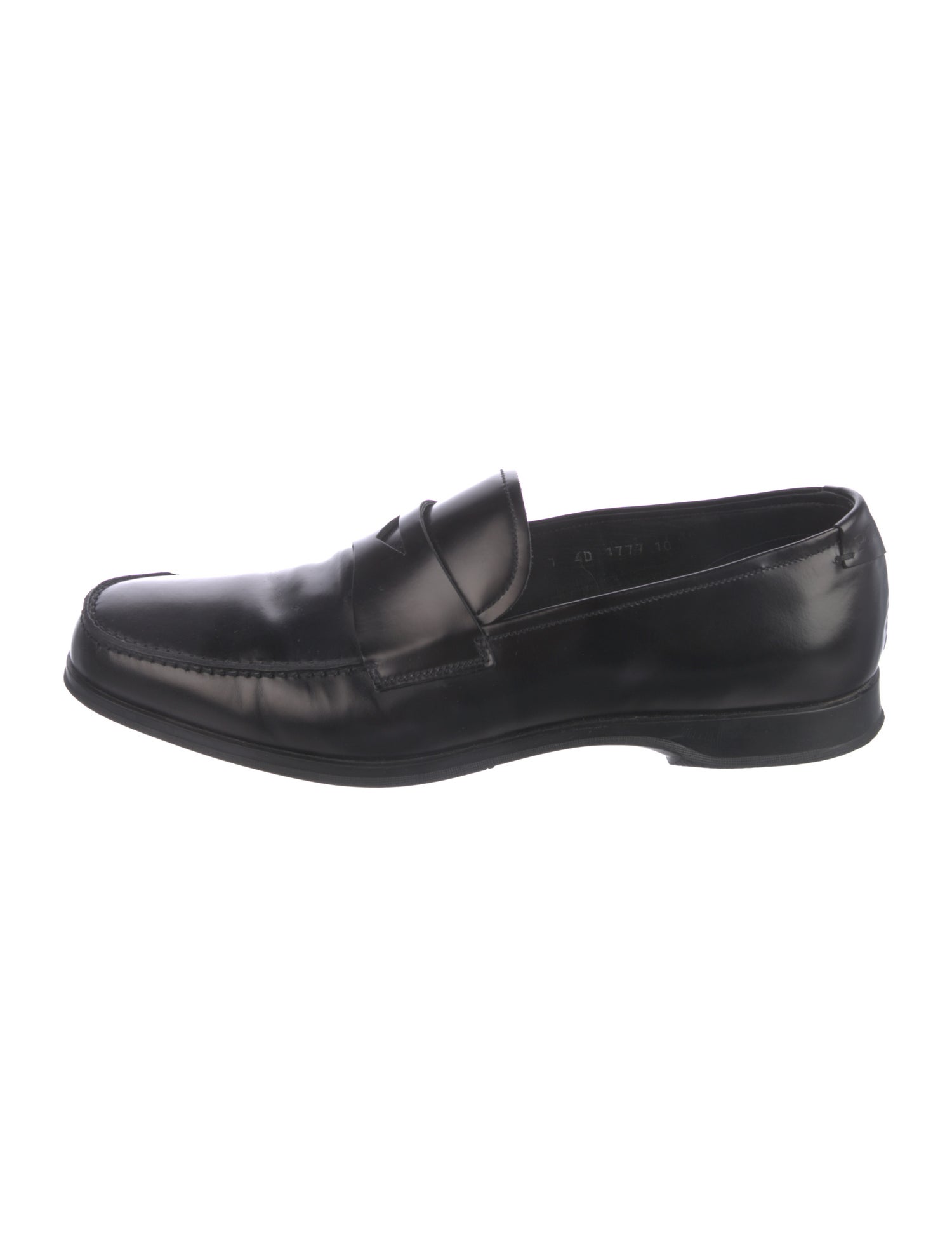 Prada Sport Leather Dress Loafers