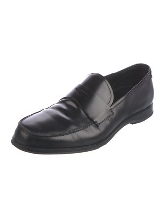 Prada Sport Leather Dress Loafers