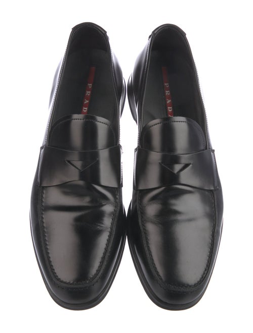Prada Sport Leather Dress Loafers