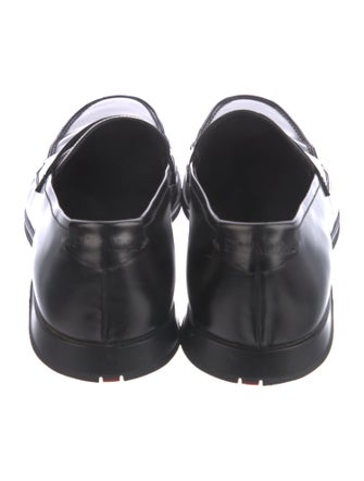 Prada Sport Leather Dress Loafers