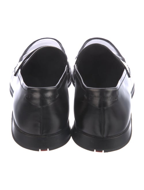 Prada Sport Leather Dress Loafers