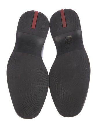 Prada Sport Leather Dress Loafers
