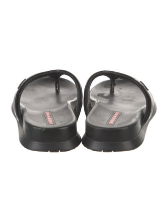 Prada Sport Rubber Flip Flops