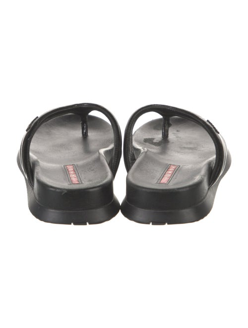 Prada Sport Rubber Flip Flops