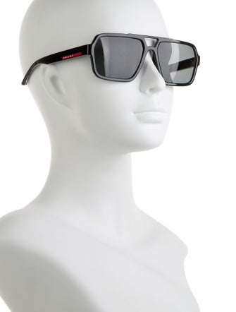 Prada Sport Linea Rossa Square Sunglasses