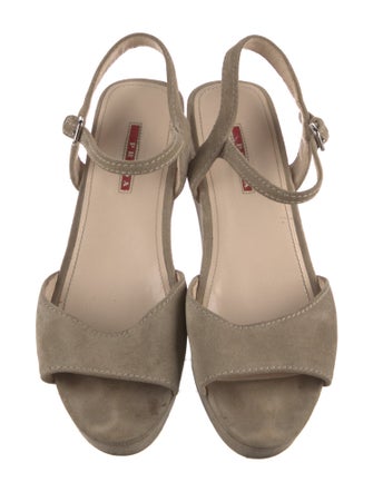 Prada Sport Suede Sandals