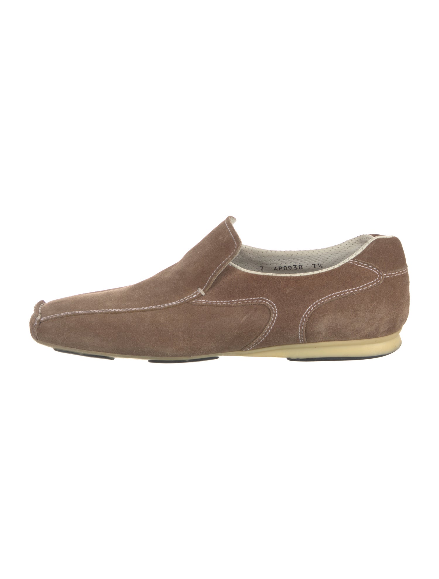 Prada Sport Suede Loafers