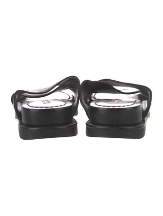Prada Sport Leather Slides