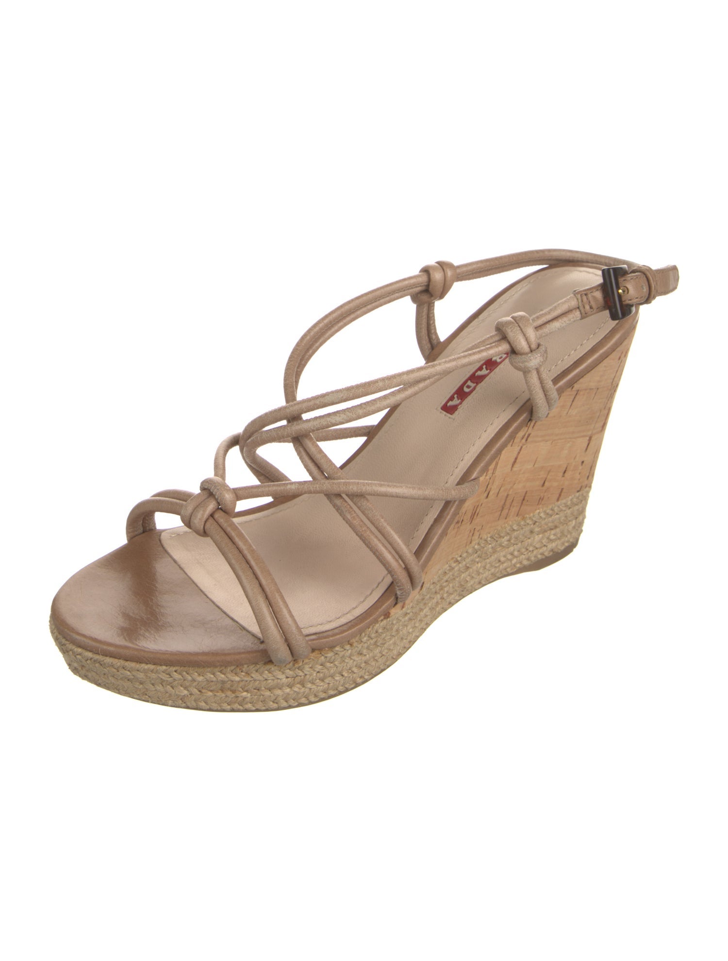 Prada Sport Leather Espadrilles