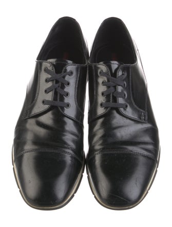 Prada Sport Leather Derby Shoes