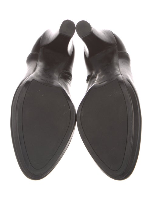 Prada Sport Leather Leather Trim Embellishment Boots