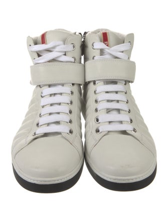 Prada Sport Leather Sneakers