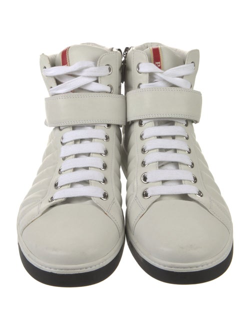 Prada Sport Leather Sneakers