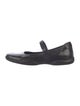Prada Sport Leather Mary Jane Flats