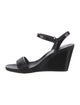 Prada Sport Patent Leather Slingback Sandals