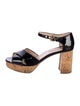 Prada Sport Patent Leather Sandals