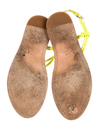 Prada Sport Leather Sandals