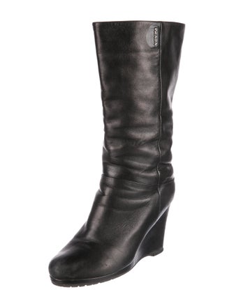 Prada Sport Leather Boots