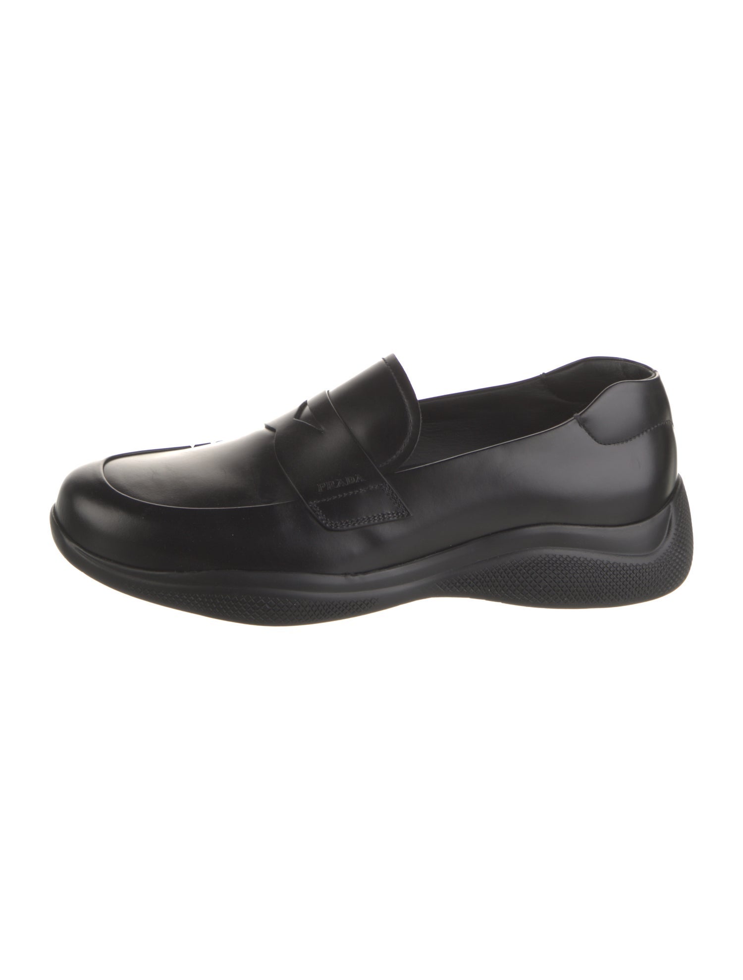 Prada Sport Leather Loafers