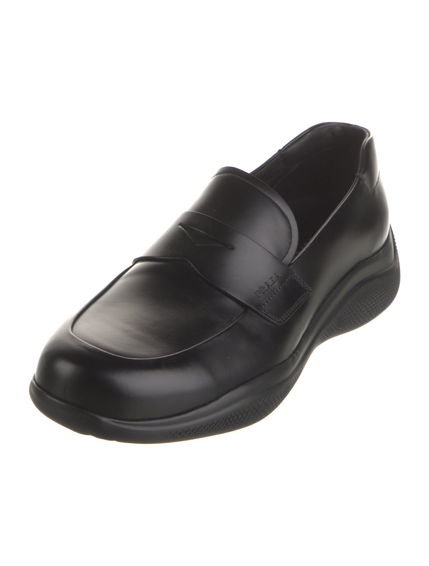 Prada Sport Leather Loafers