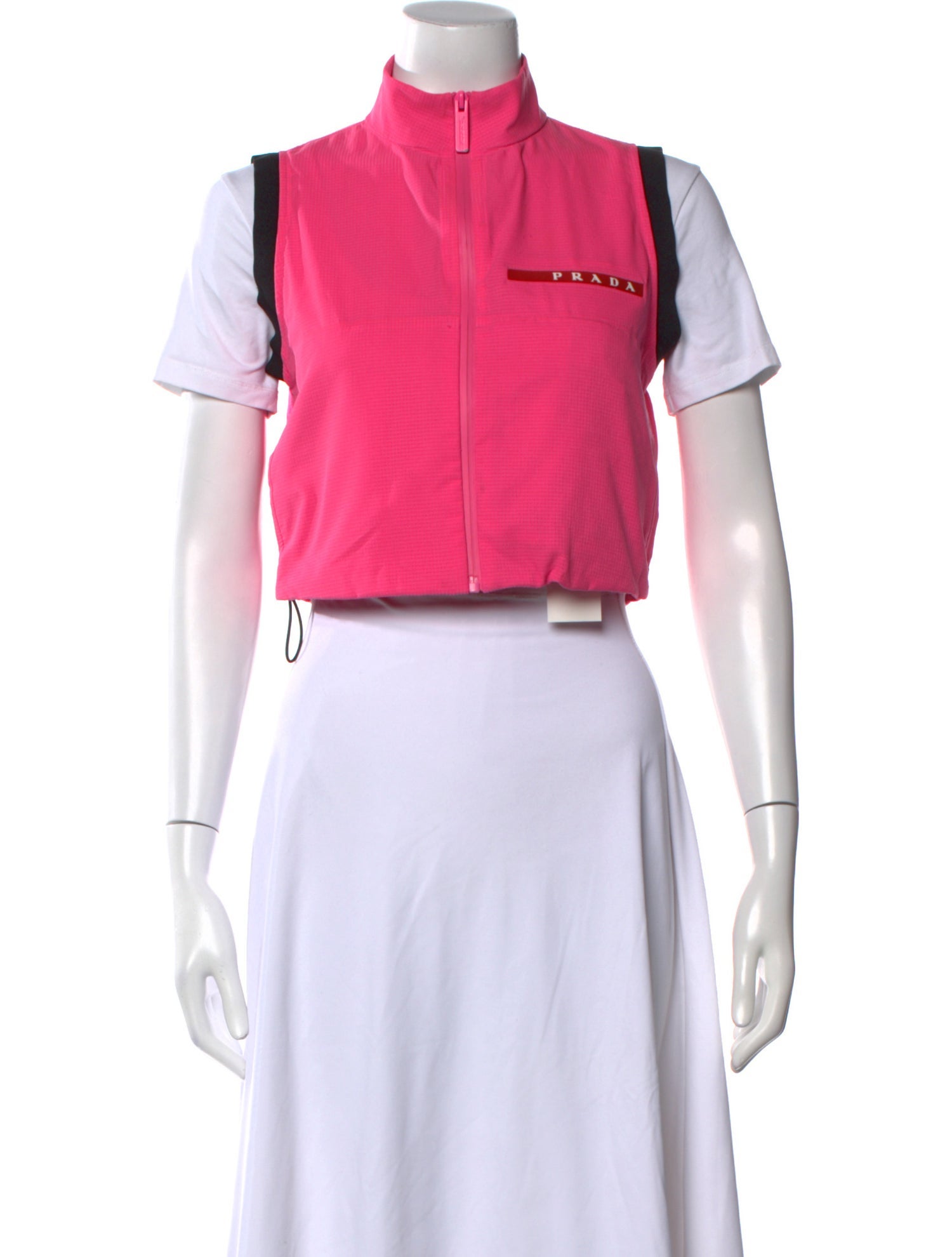 Prada 2019 Linea Rossa Crop Top