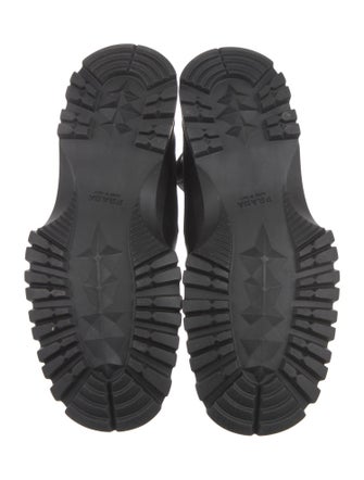 Prada Sport Leather Chelsea Boots