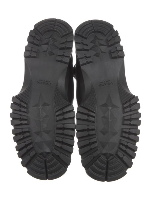 Prada Sport Leather Chelsea Boots