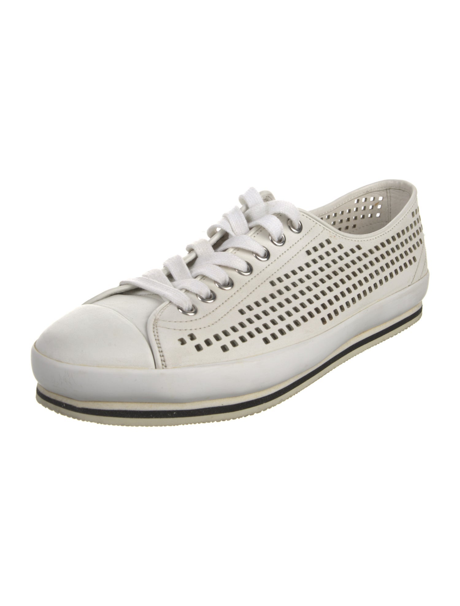 Prada Sport Leather Sneakers