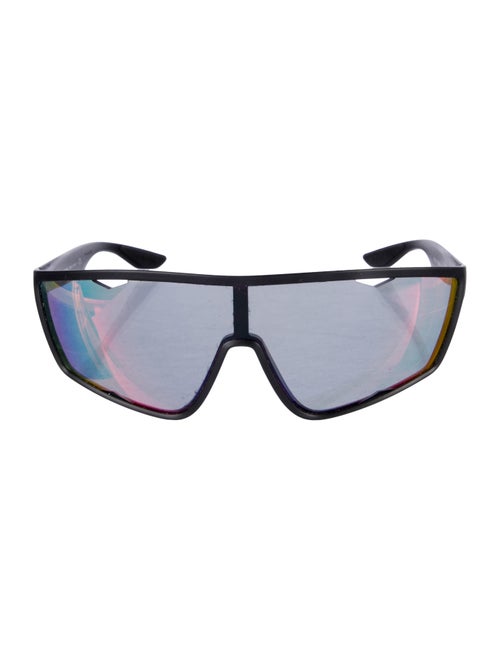 Prada Sport Shield Mirrored Sunglasses