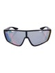 Prada Sport Shield Mirrored Sunglasses